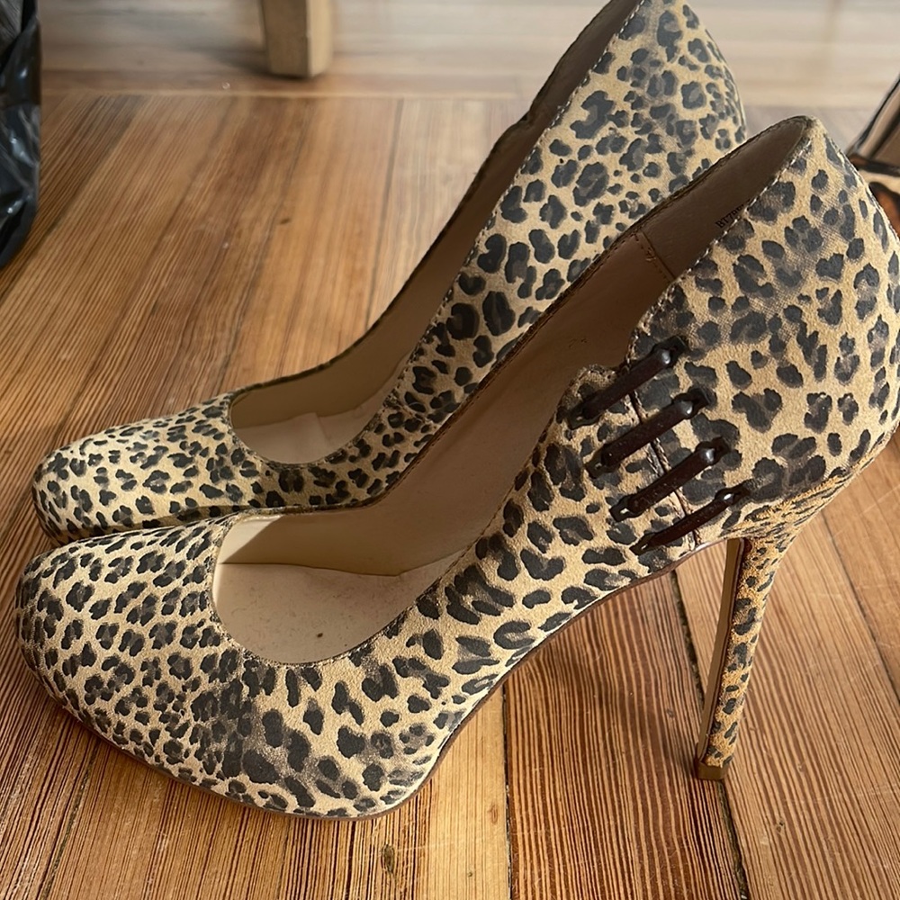 Leopard Print Platforms - image 1